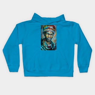 Tribal warrior Kids Hoodie